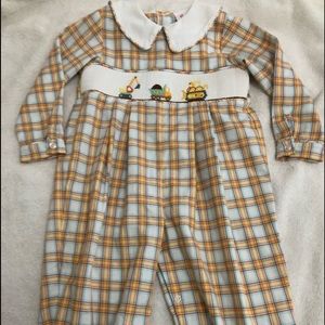 Adorable Shrimp & Grits Construction Outfit